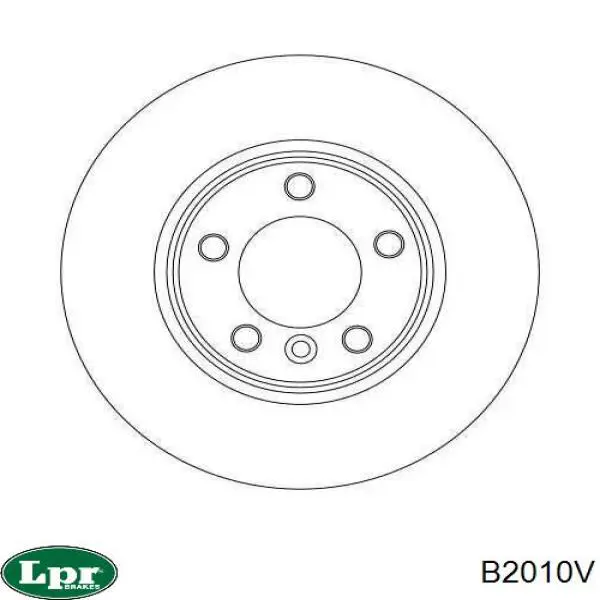 Гальмівні диски передні B2010V LPR