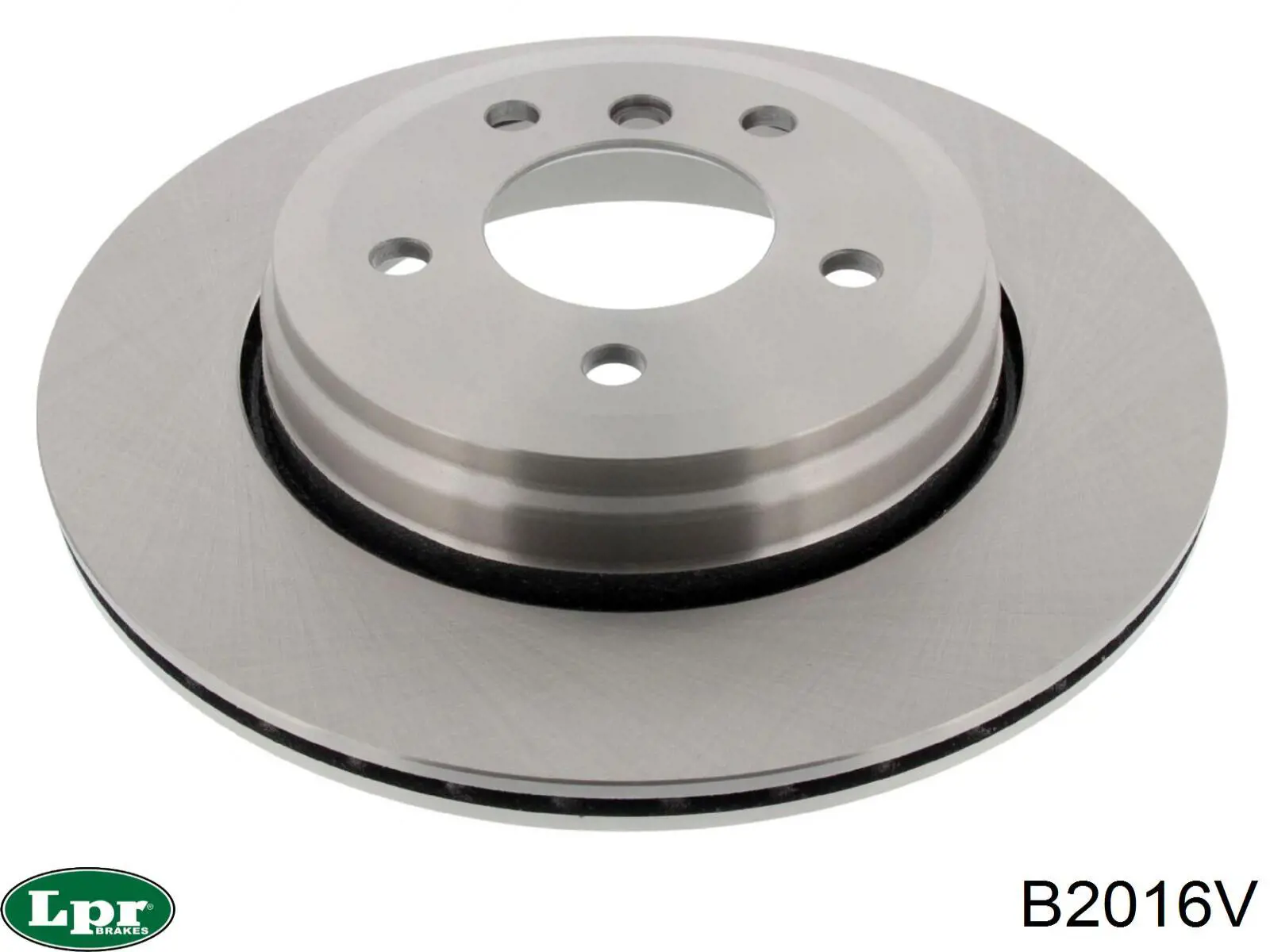 B2016V LPR диск гальмівний задній