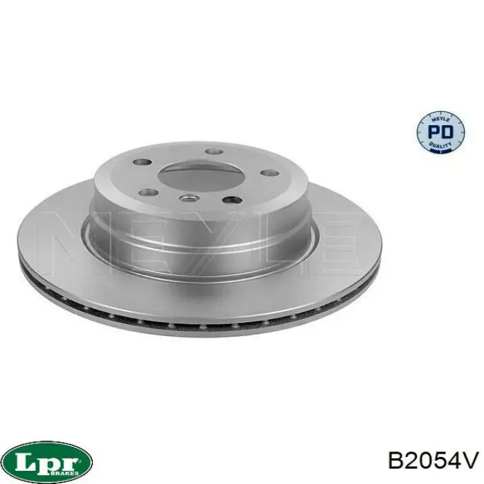 Задні дискові гальма LPR B2054V ціна, від 72.81 USD