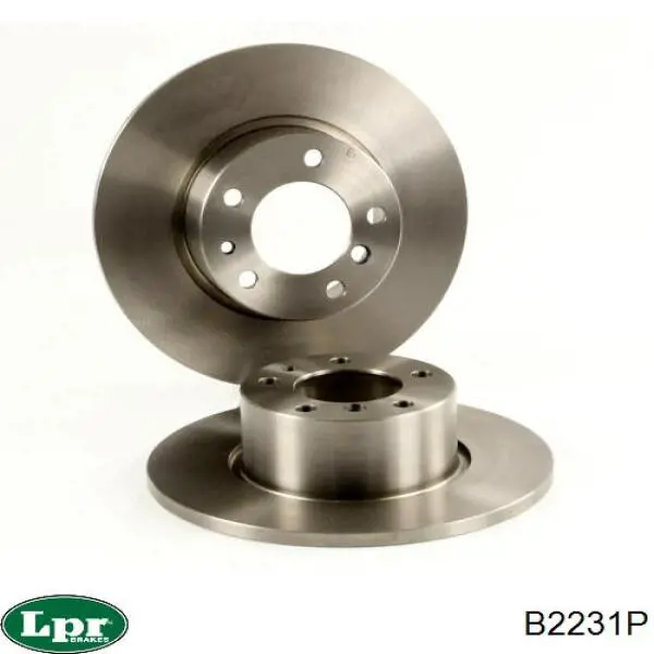 Диск переднього гальма LPR B2231P ціна, від 36.61 USD