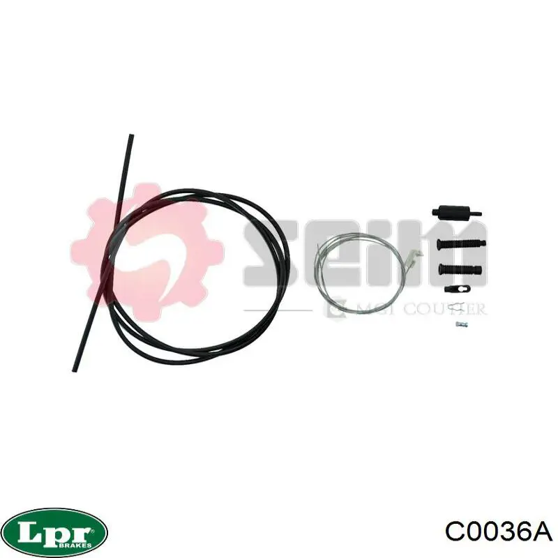 Трос газу LPR C0036A ціна, від 15.39 USD