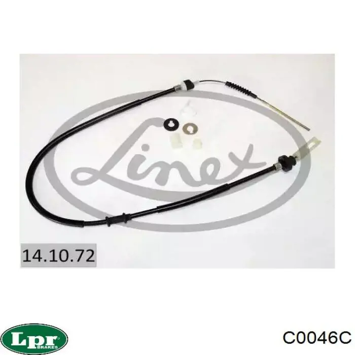 Трос зчеплення LPR C0046C ціна, від 14.49 USD