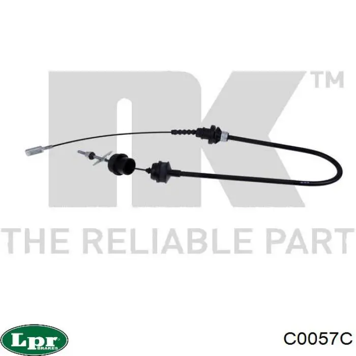 Трос зчеплення LPR C0057C ціна, від 11.87 USD