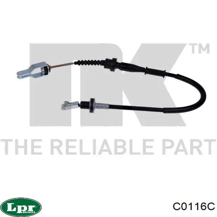 Трос зчеплення LPR C0116C ціна, від 10.26 USD
