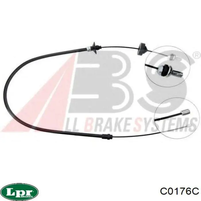 Трос зчеплення LPR C0176C ціна, від 5.64 USD