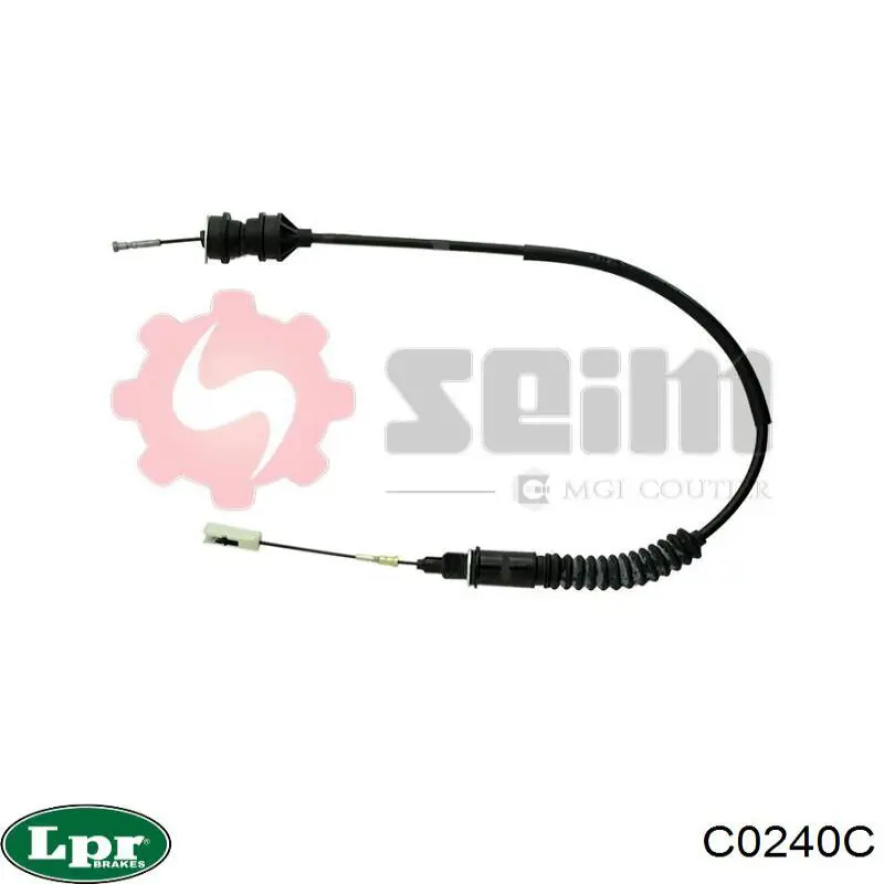 Трос зчеплення LPR C0240C ціна, від 24.68 USD