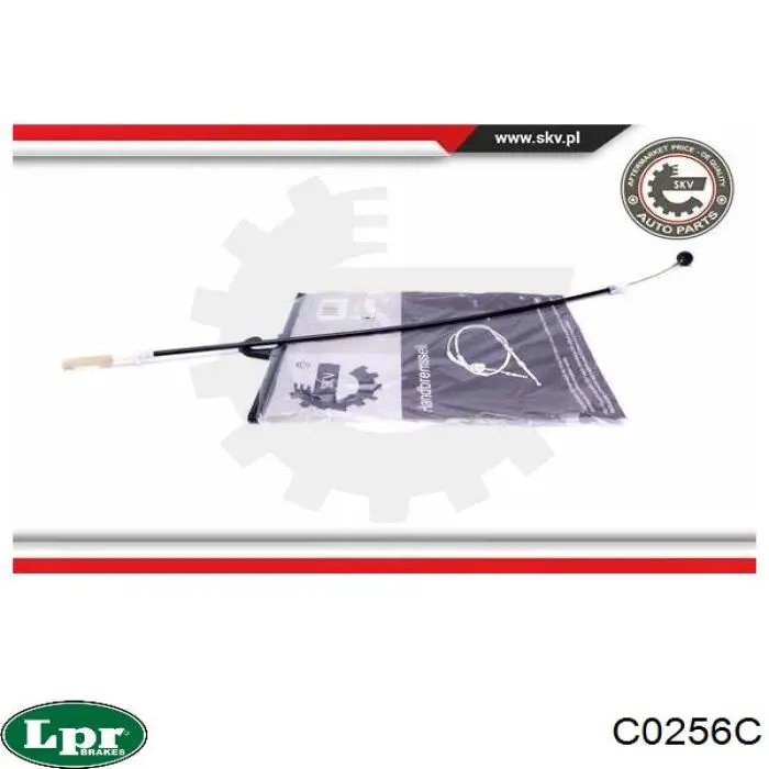 Трос зчеплення LPR C0256C ціна, від 6.91 USD