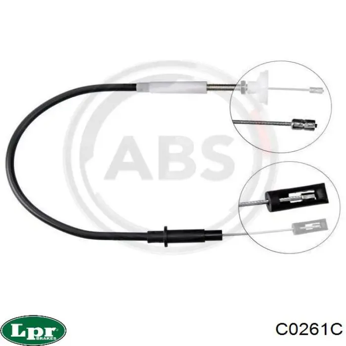 Купити C0261C LPR Трос зчеплення
