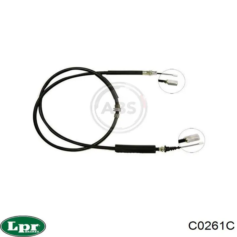 Трос зчеплення LPR C0261C ціна, від 6.41 USD