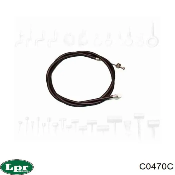 Трос зчеплення LPR C0470C ціна, від 27.73 USD