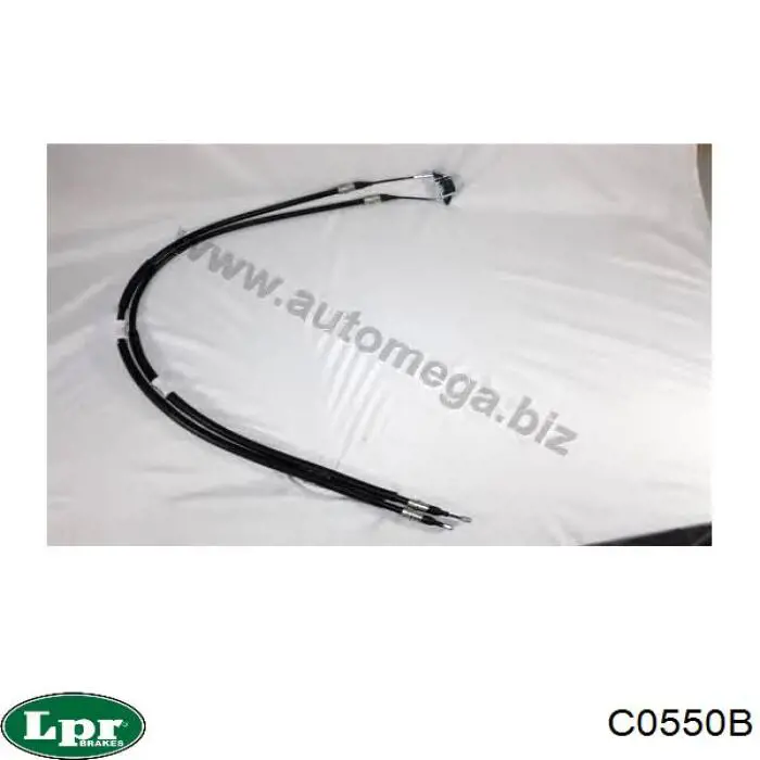 Трос ручного гальма задній, правий/лівий LPR C0550B ціна, від 15.88 USD