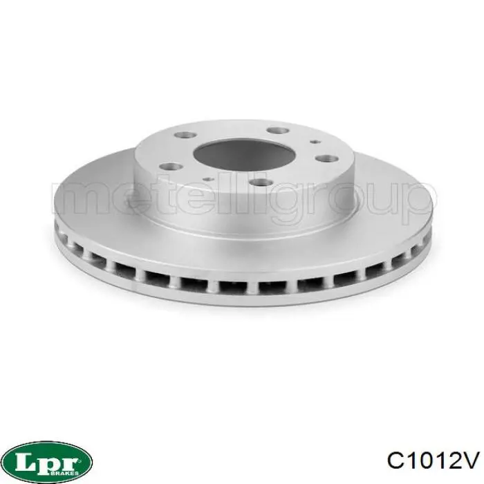 Диск гальмівний передній LPR C1012V