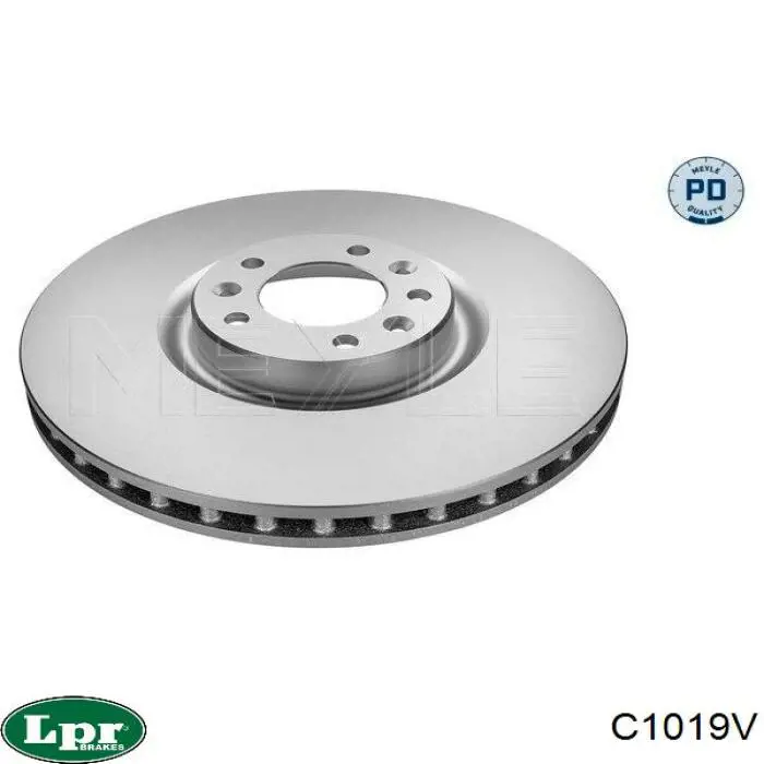 C1019V LPR диск гальмівний передній