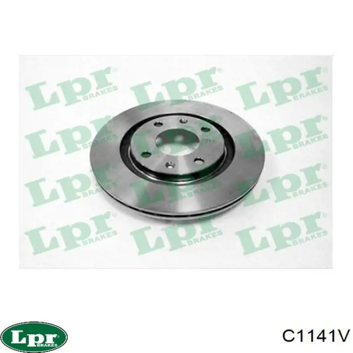C1141V LPR диск гальмівний передній