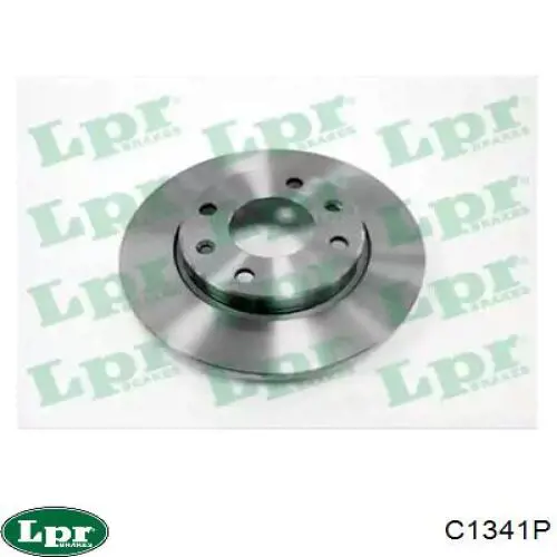 C1341P LPR диск гальмівний передній