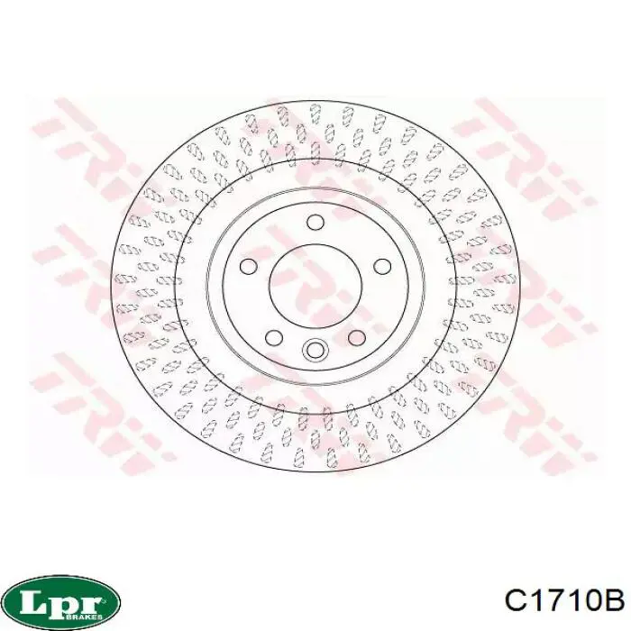 Трос ручного гальма задній, правий/лівий LPR C1710B ціна, від 18.18 USD