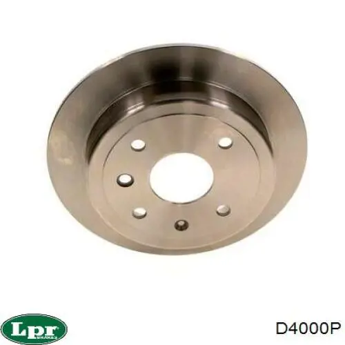 Диск гальмівний задній LPR D4000P