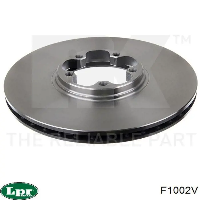 Диск переднього гальма LPR F1002V ціна, від 39.41 USD