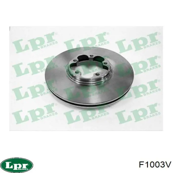 F1003V LPR Гальмо дискове переднє