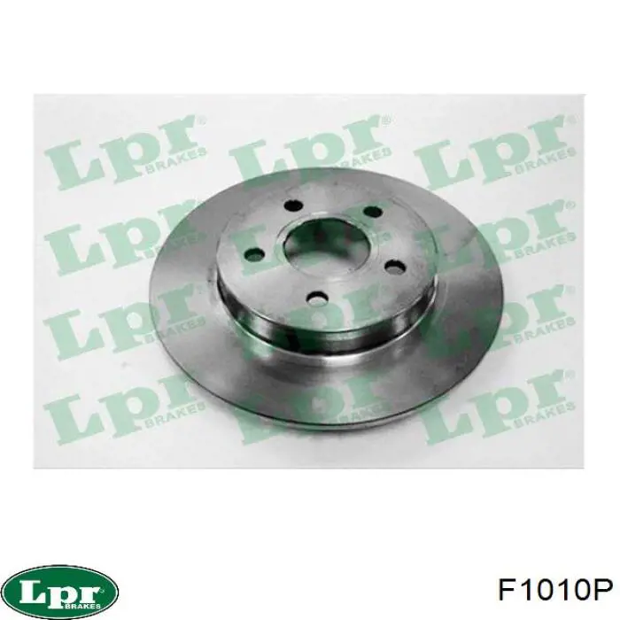 F1010P LPR диск гальмівний задній