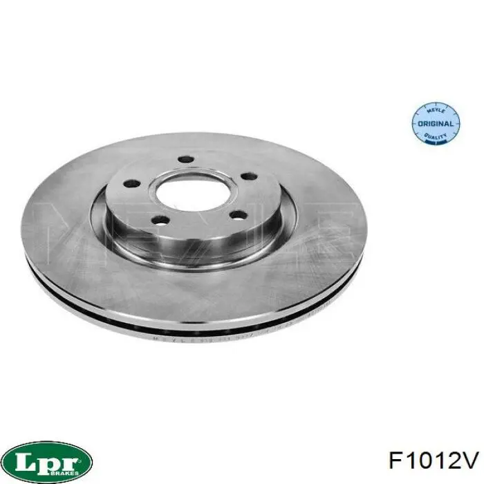 Диск гальмівний передній LPR F1012V