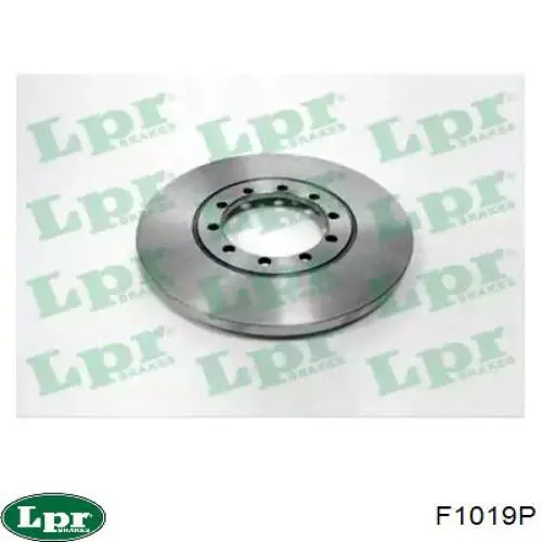F1019P LPR диск гальмівний задній