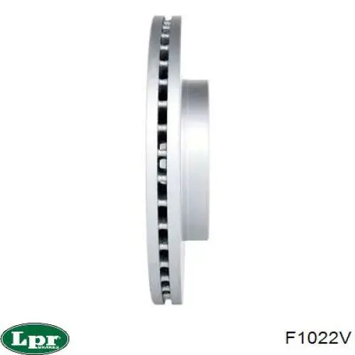 Диск гальмівний передній LPR F1022V