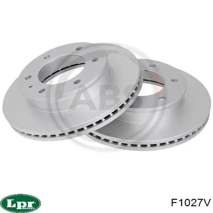 Диск переднього гальма LPR F1027V ціна, від 45.03 USD