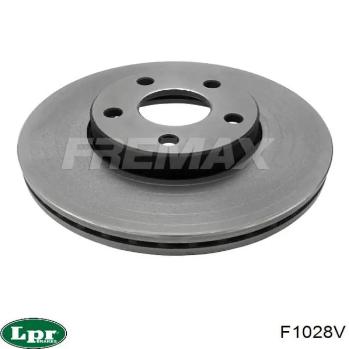 Диск гальмівний передній LPR F1028V
