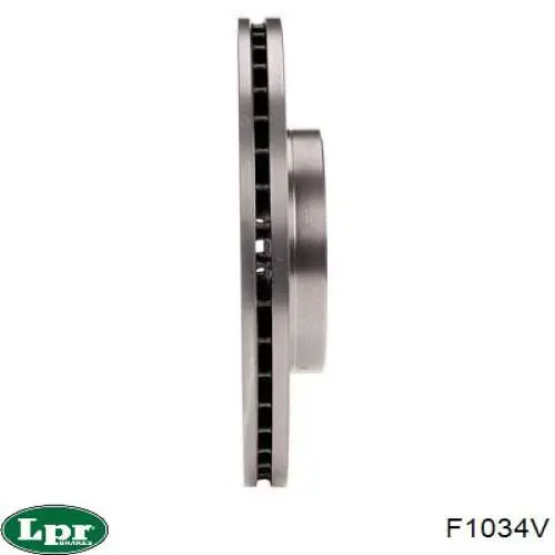 Гальмівні диски передні F1034V LPR