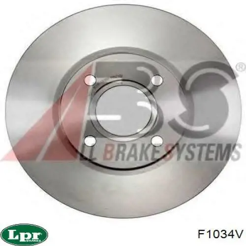F1034V LPR Гальмо дискове переднє