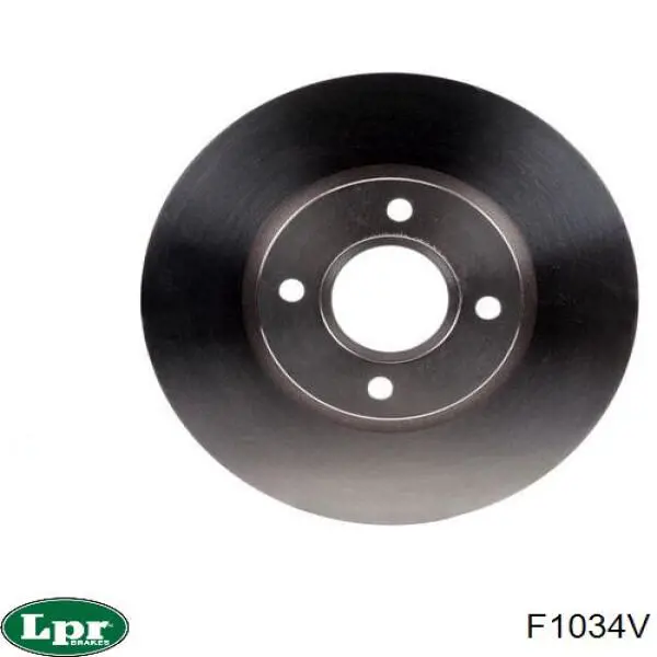 Диск переднього гальма LPR F1034V ціна, від 39.16 USD