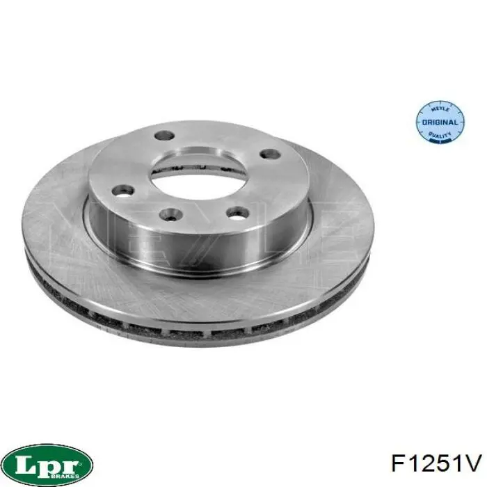 Диск переднього гальма LPR F1251V ціна, від 26.18 USD
