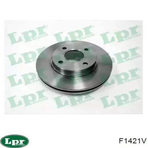 Диск переднього гальма LPR F1421V ціна, від 26.70 USD