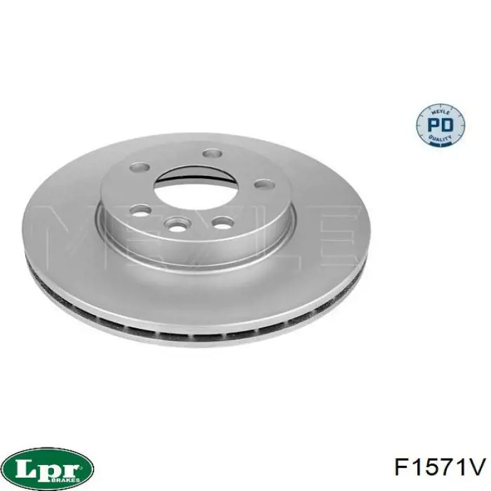 F1571V LPR диск гальмівний передній