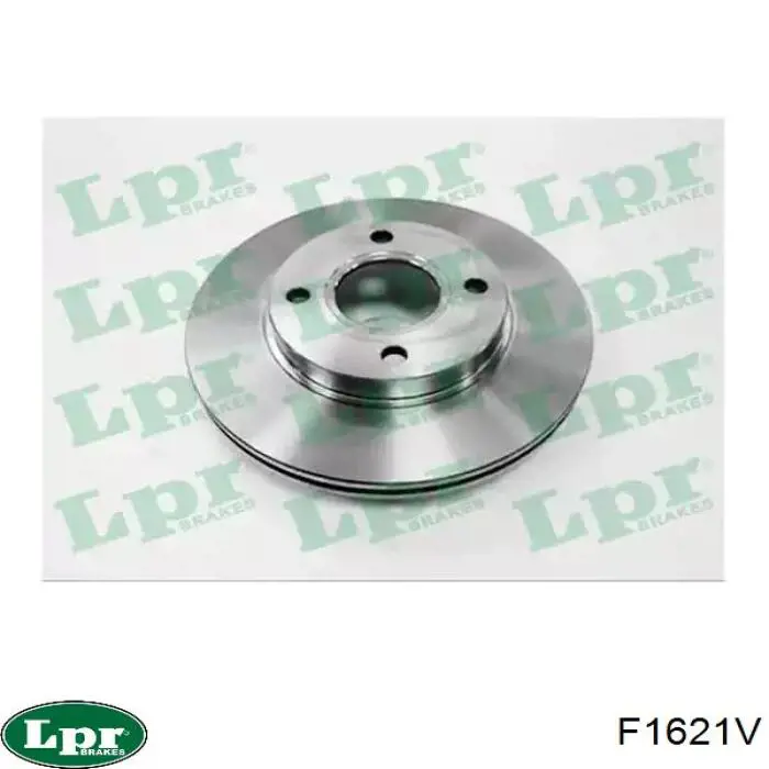 Диск переднього гальма LPR F1621V ціна, від 24.76 USD
