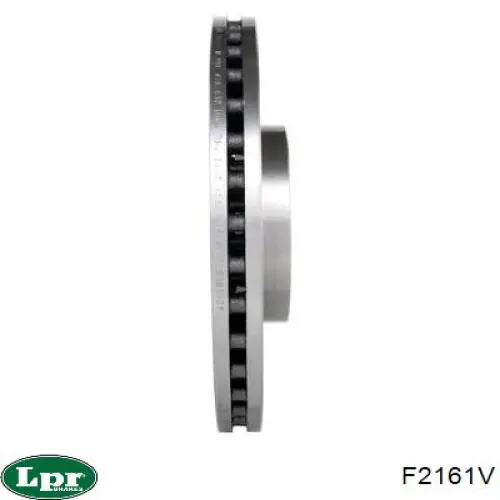 Диск гальмівний передній LPR F2161V