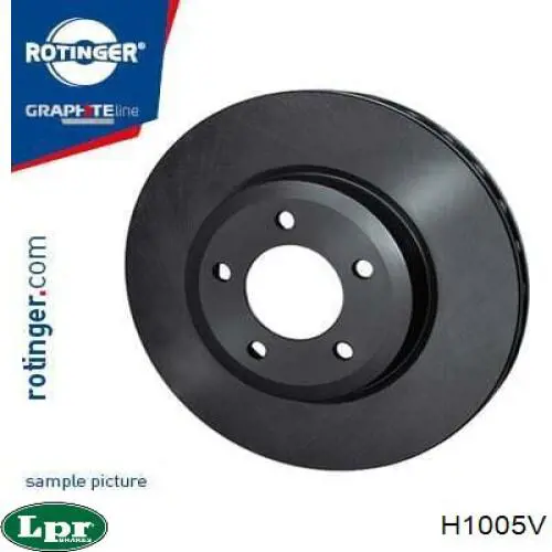 Купити H1005V LPR Ротор гальмівний