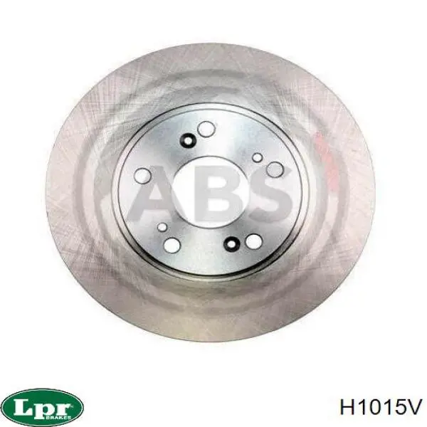 Диск гальмівний передній LPR H1015V