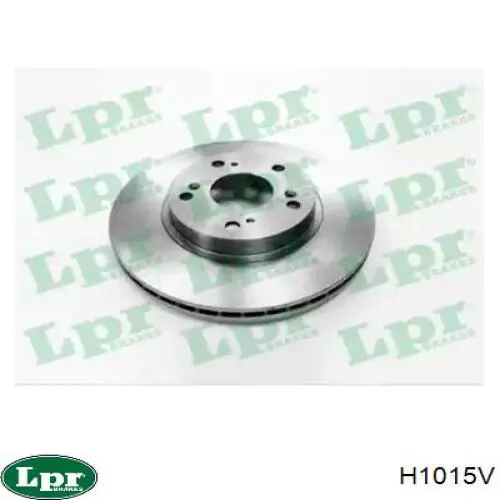 H1015V LPR диск гальмівний передній