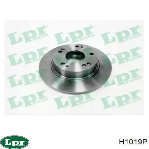 Задні дискові гальма LPR H1019P ціна, від 22.80 USD