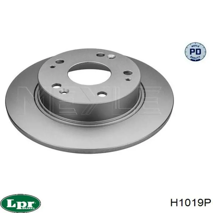 Купити H1019P LPR Диск заднього гальма