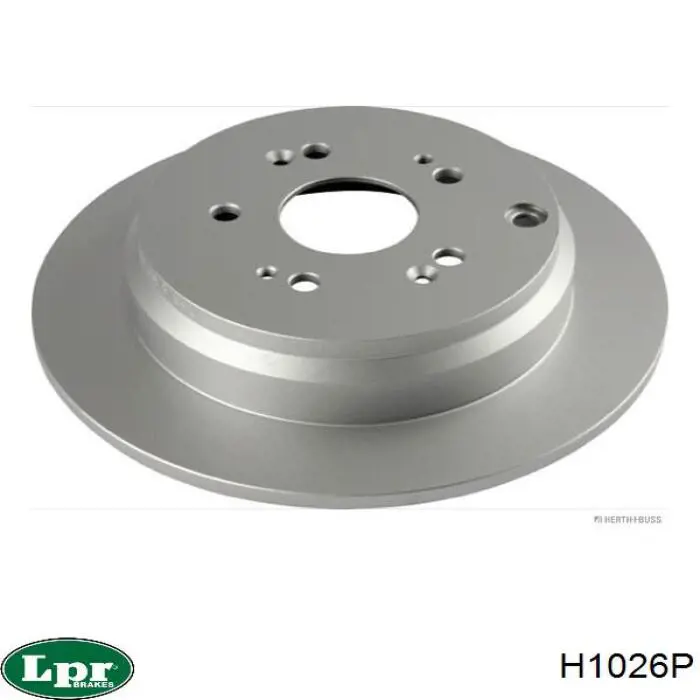Гальмівні диски H1026P LPR