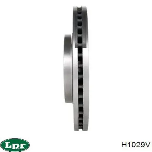 Диск гальмівний передній LPR H1029V