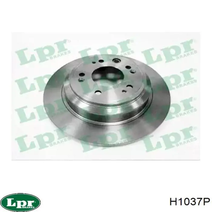 Задні дискові гальма LPR H1037P ціна, від 41.23 USD