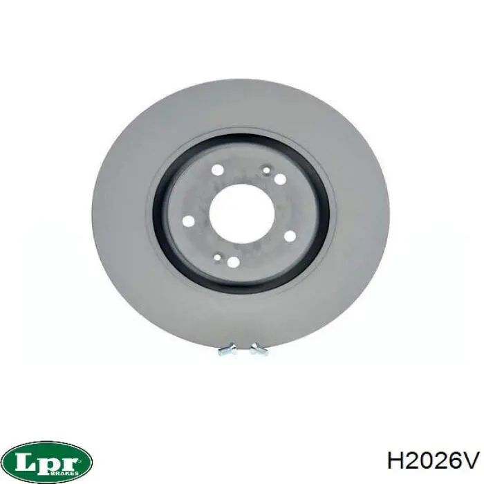 Диск переднього гальма LPR H2026V ціна, від 61.55 USD