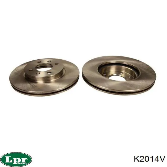 Диск переднього гальма LPR K2014V ціна, від 29.45 USD