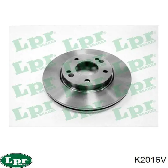 Диск переднього гальма LPR K2016V ціна, від 40.64 USD