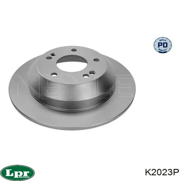 Купити K2023P LPR Диск заднього гальма