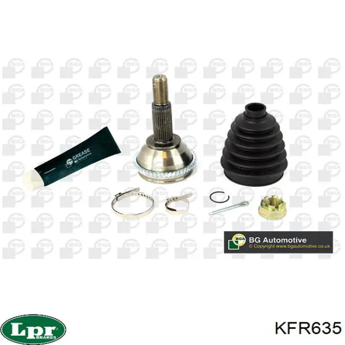 ШРУС зовнішній передній KFR635 LPR